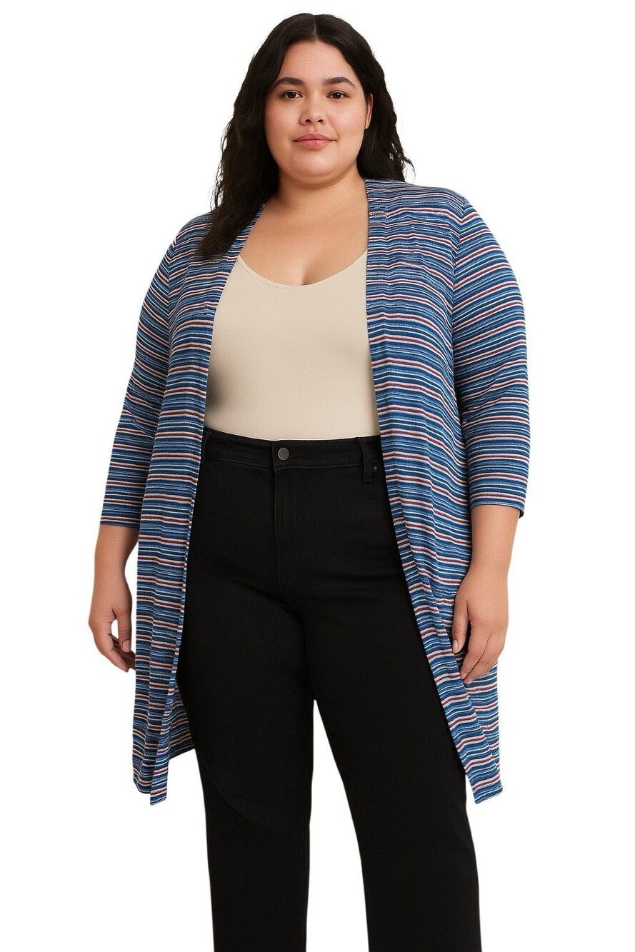 Old Navy Black Jeans Body Suit And Knit Cardigan 20W Outfit
